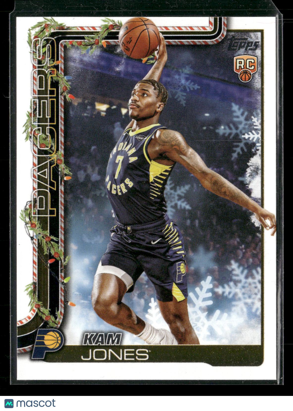 2025-26 Topps Holiday Basketball Kam Jones #H198 RC
