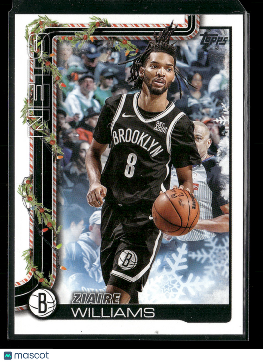 2025-26 Topps Holiday Basketball Ziaire Williams #H8