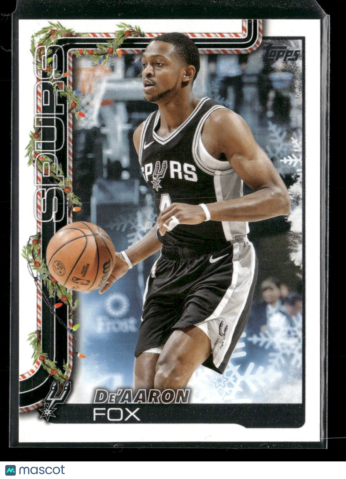 2025-26 Topps Holiday Basketball De'Aaron Fox #H157