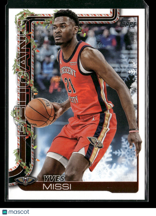 2025-26 Topps Holiday Basketball Yves Missi #H153