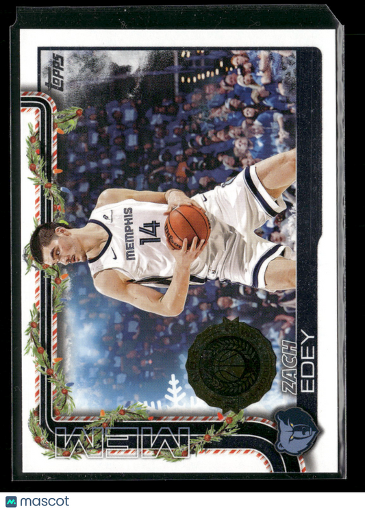 2025-26 Topps Holiday Basketball Zach Edey #H150