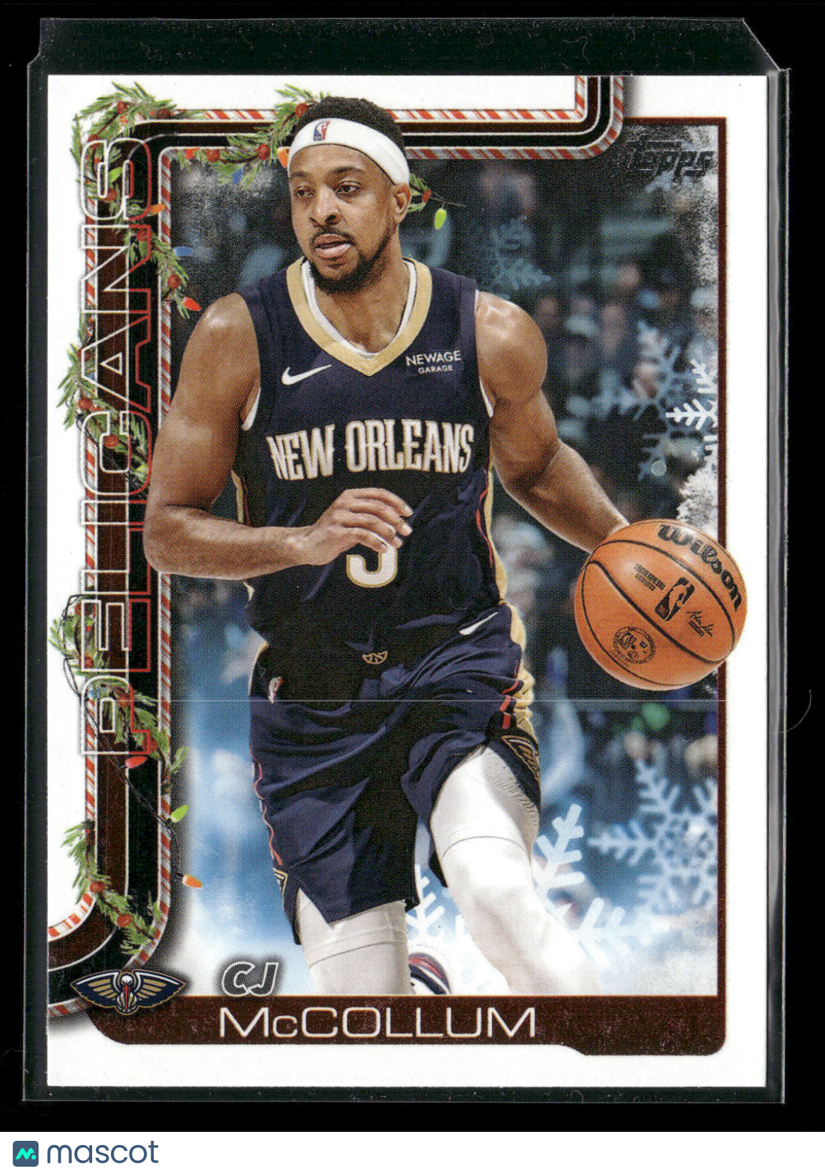 2025-26 Topps Holiday Basketball CJ McCollum #H155