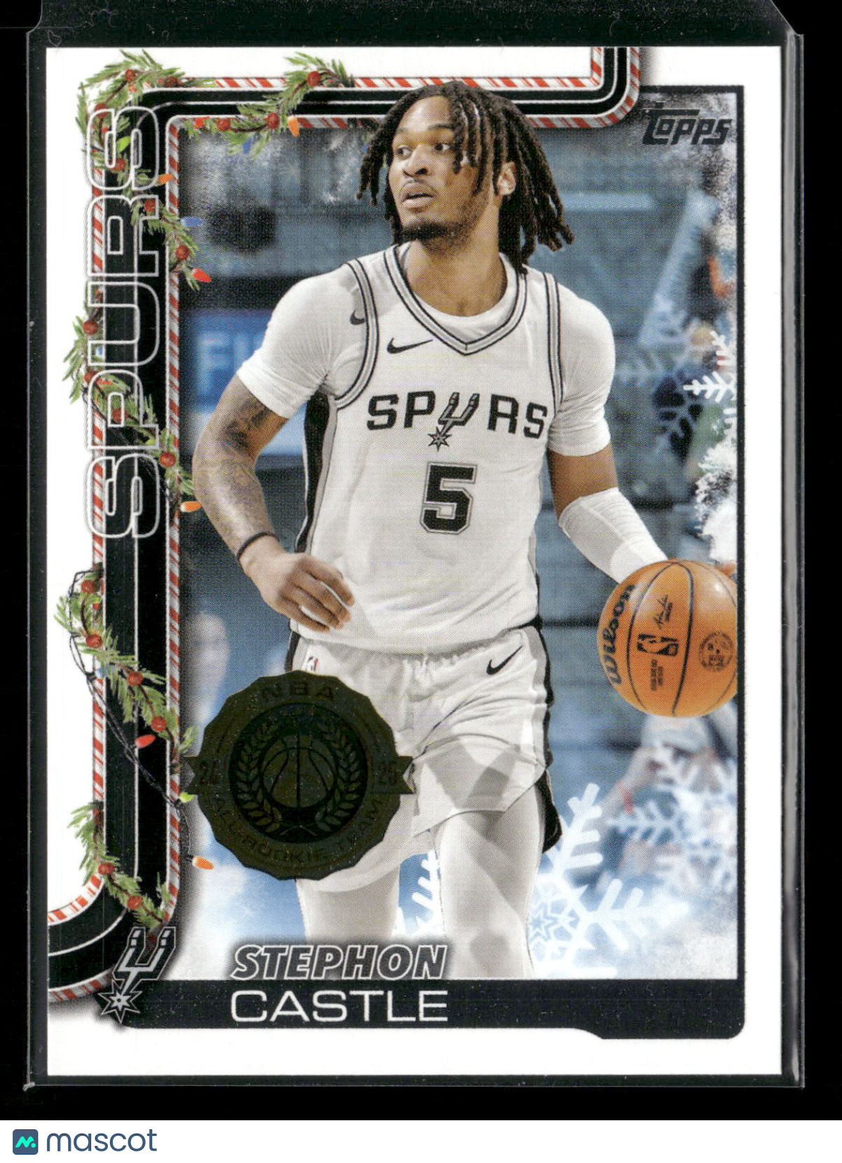 2025-26 Topps Holiday Basketball Stephon Castle #H158