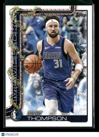 2025-26 Topps Holiday Basketball Klay Thompson #H137