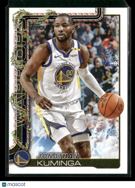 2025-26 Topps Holiday Basketball Jonathan Kuminga #H109