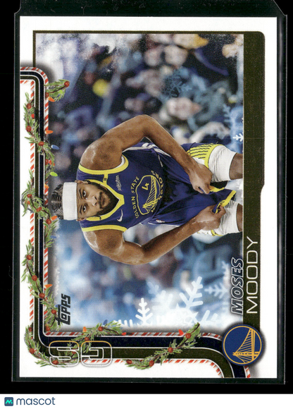 2025-26 Topps Holiday Basketball Moses Moody #H111