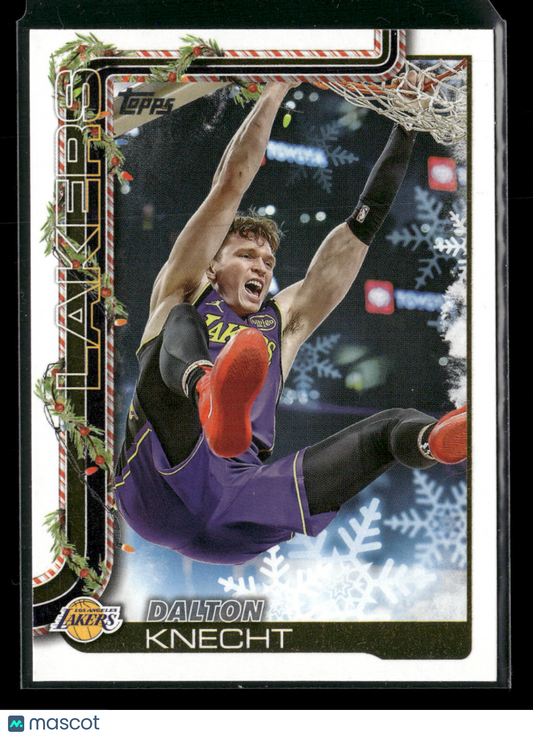 2025-26 Topps Holiday Basketball Dalton Knecht #H122