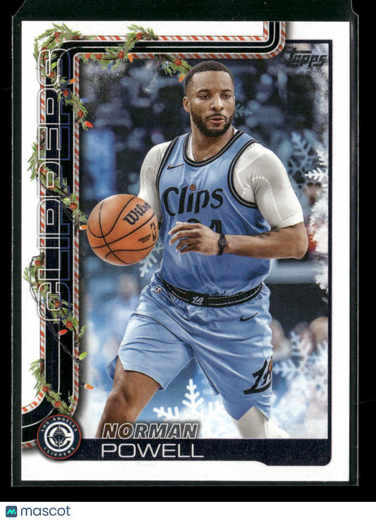 2025-26 Topps Holiday Basketball Norman Powell #H114