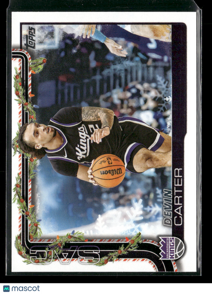 2025-26 Topps Holiday Basketball Devin Carter #H132