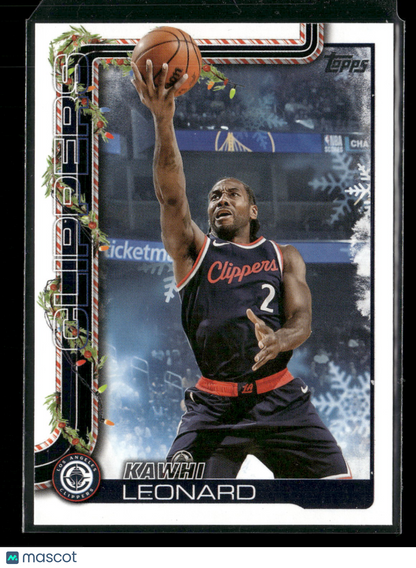 2025-26 Topps Holiday Basketball Kawhi Leonard #H112