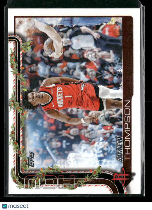 2025-26 Topps Holiday Basketball Amen Thompson #H141