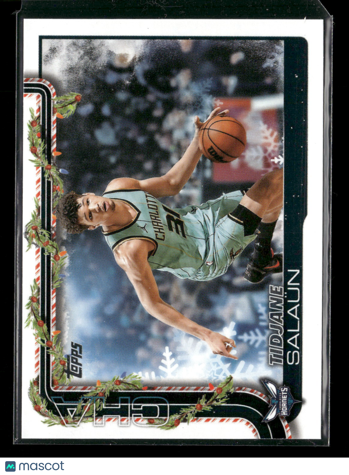 2025-26 Topps Holiday Basketball Tidjane Salaün #H57