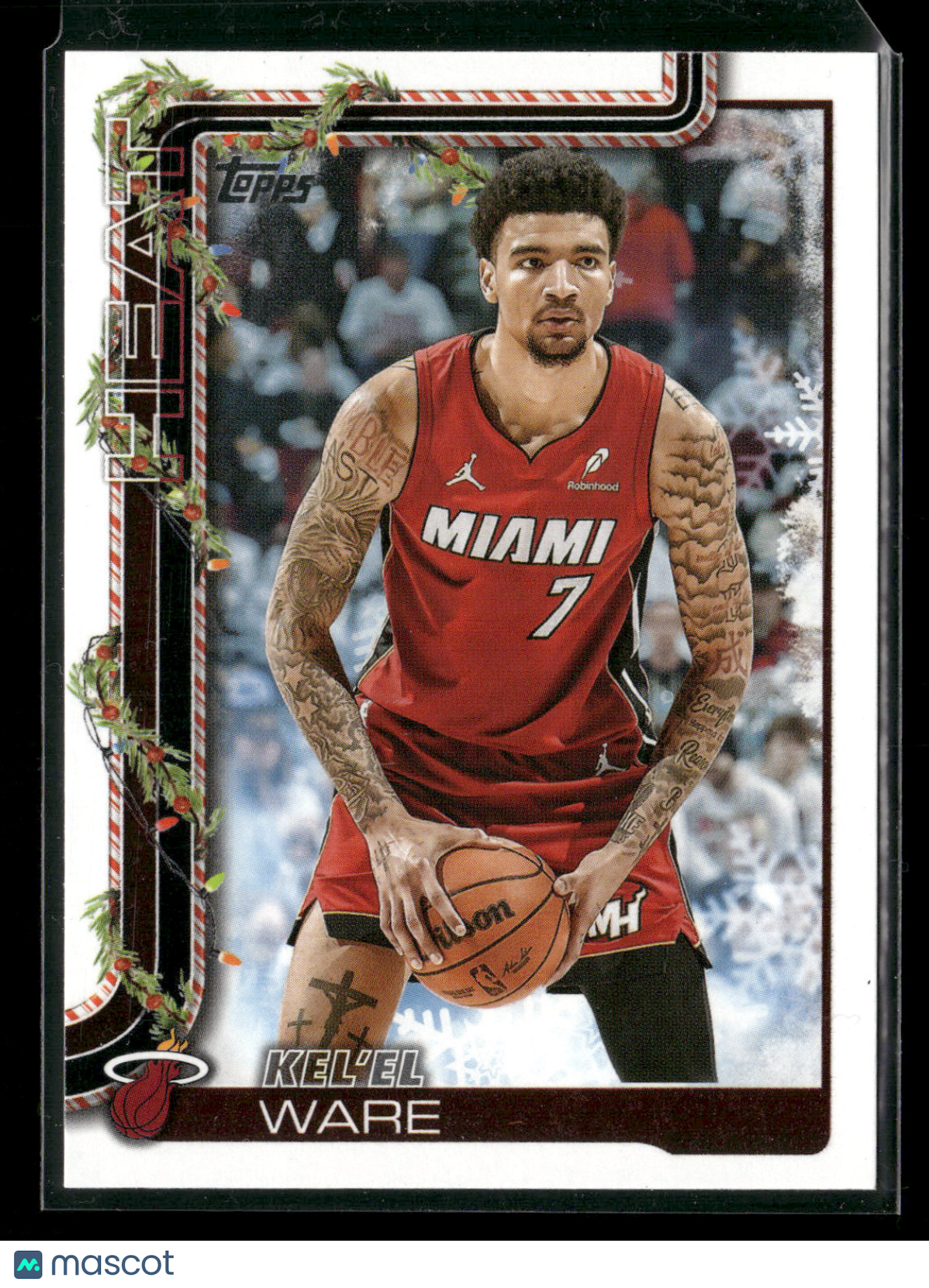 2025-26 Topps Holiday Basketball Kel'el Ware #H59