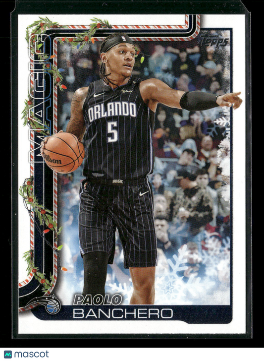 2025-26 Topps Holiday Basketball Paolo Banchero #H68