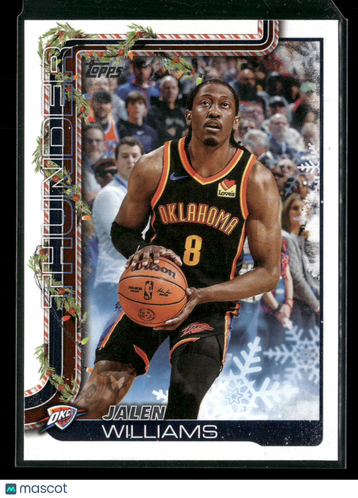 2025-26 Topps Holiday Basketball Jalen Williams #H91