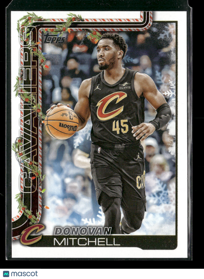 2025-26 Topps Holiday Basketball Donovan Mitchell #H63