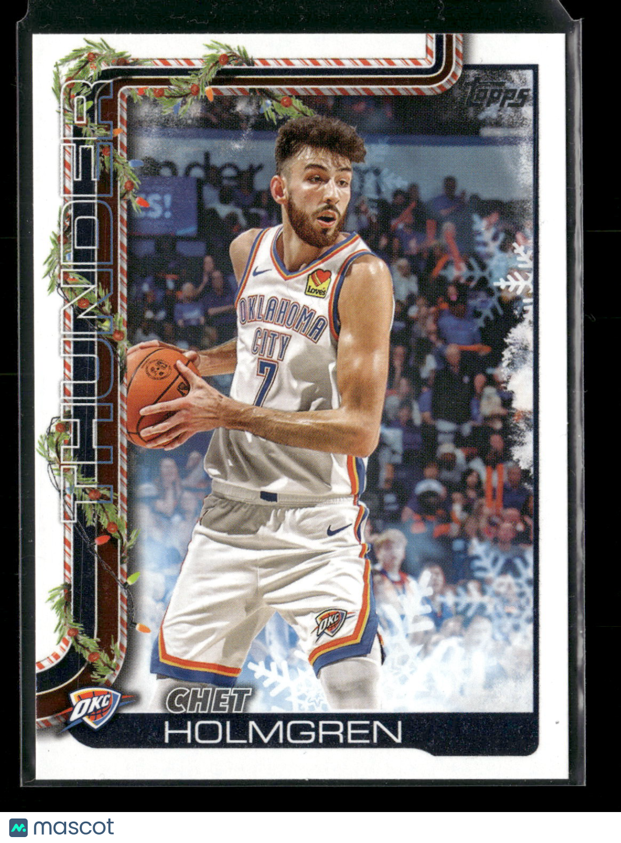 2025-26 Topps Holiday Basketball Chet Holmgren #H93