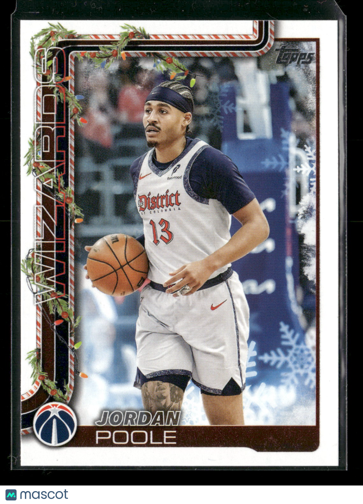 2025-26 Topps Holiday Basketball Jordan Poole #H73