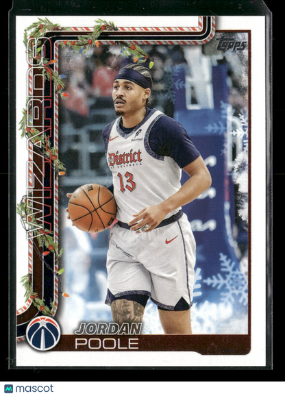 2025-26 Topps Holiday Basketball Jordan Poole #H73