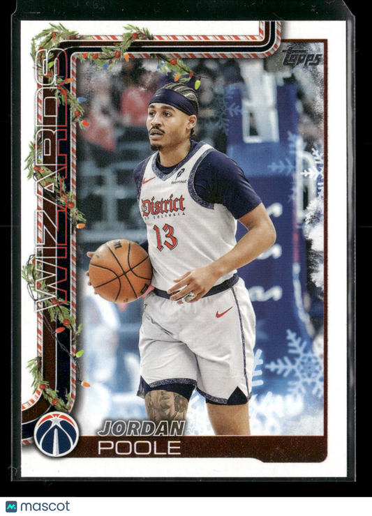 2025-26 Topps Holiday Basketball Jordan Poole #H73