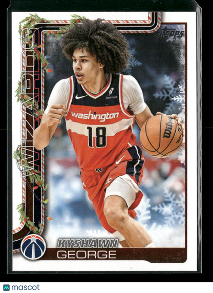 2025-26 Topps Holiday Basketball Kyshawn George #H77