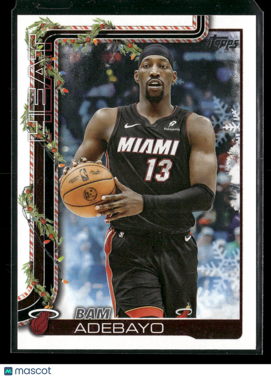 2025-26 Topps Holiday Basketball Bam Adebayo #H60