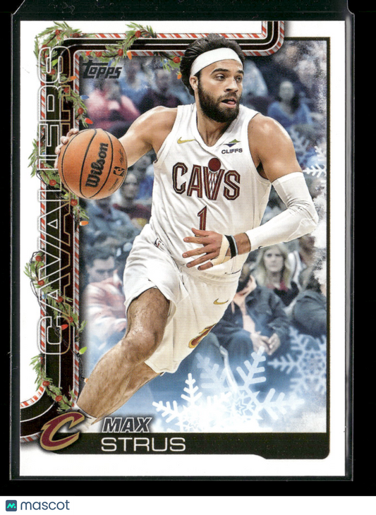 2025-26 Topps Holiday Basketball Max Strus #H67