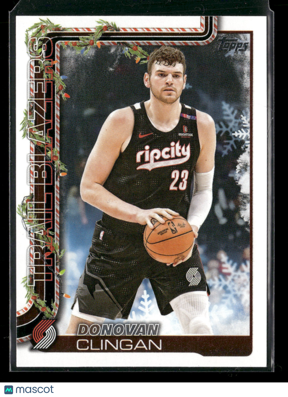 2025-26 Topps Holiday Basketball Donovan Clingan #H100