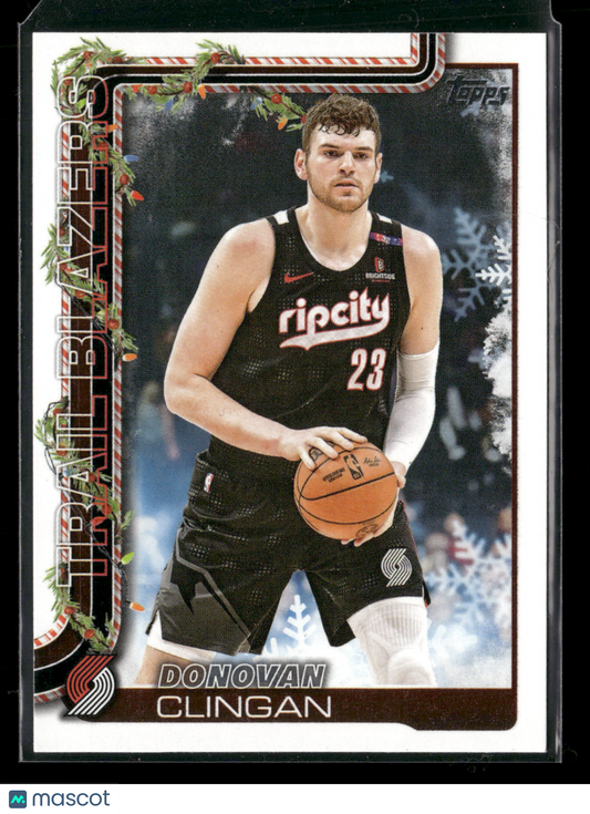 2025-26 Topps Holiday Basketball Donovan Clingan #H100