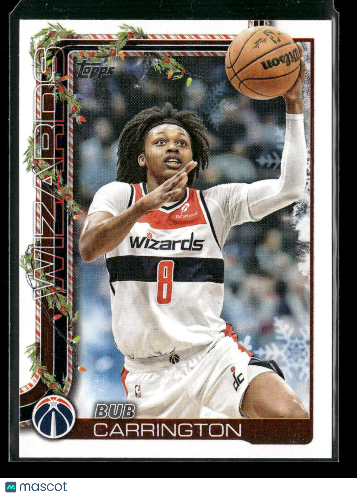 2025-26 Topps Holiday Basketball Bub Carrington #H76