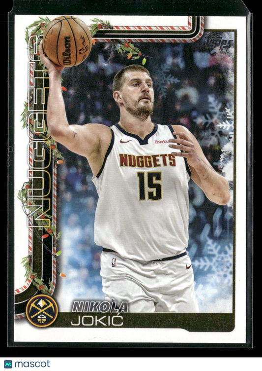 2025-26 Topps Holiday Basketball Nikola Jokić #H78