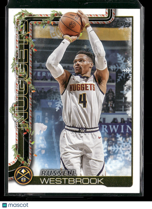 2025-26 Topps Holiday Basketball Russell Westbrook #H81