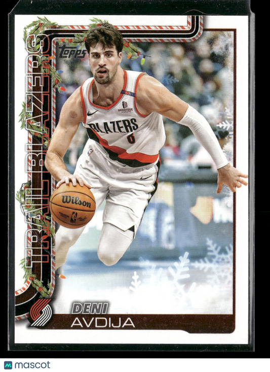 2025-26 Topps Holiday Basketball Deni Avdija #H99
