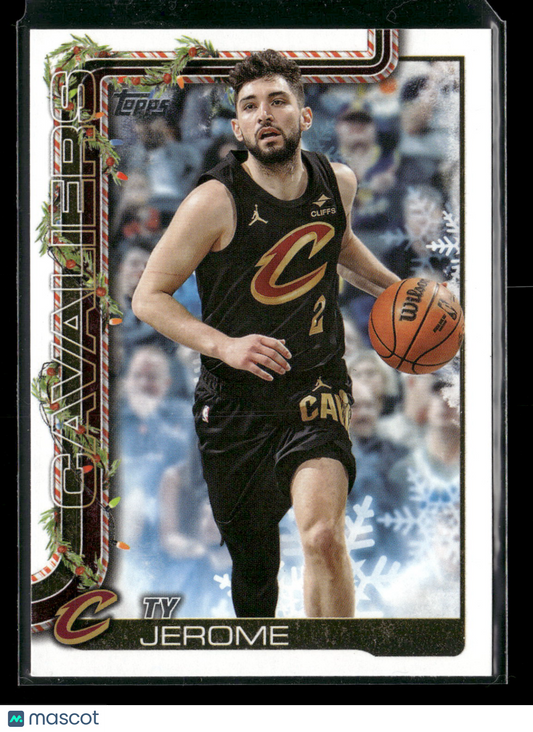 2025-26 Topps Holiday Basketball Ty Jerome #H66