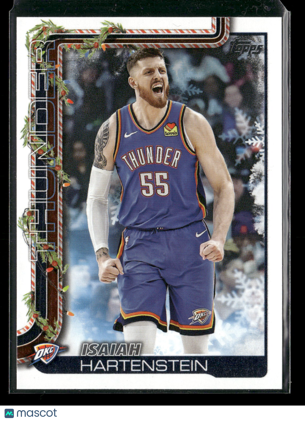 2025-26 Topps Holiday Basketball Isaiah Hartenstein #H95