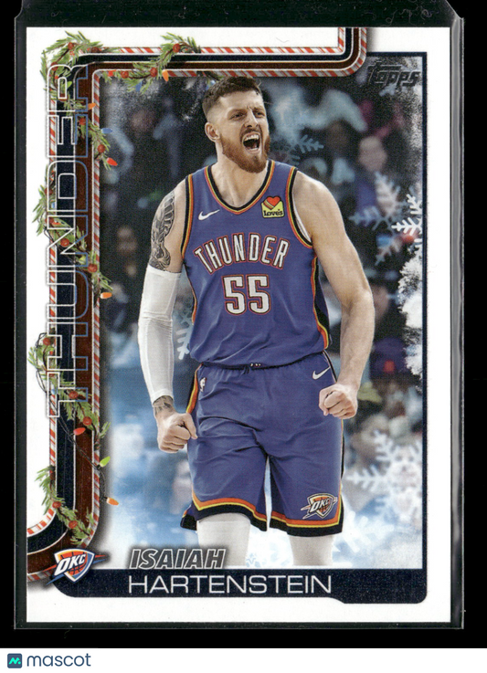 2025-26 Topps Holiday Basketball Isaiah Hartenstein #H95