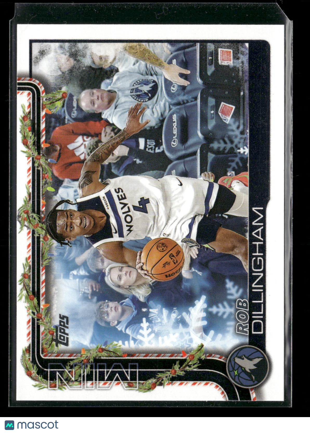 2025-26 Topps Holiday Basketball Rob Dillingham #H89