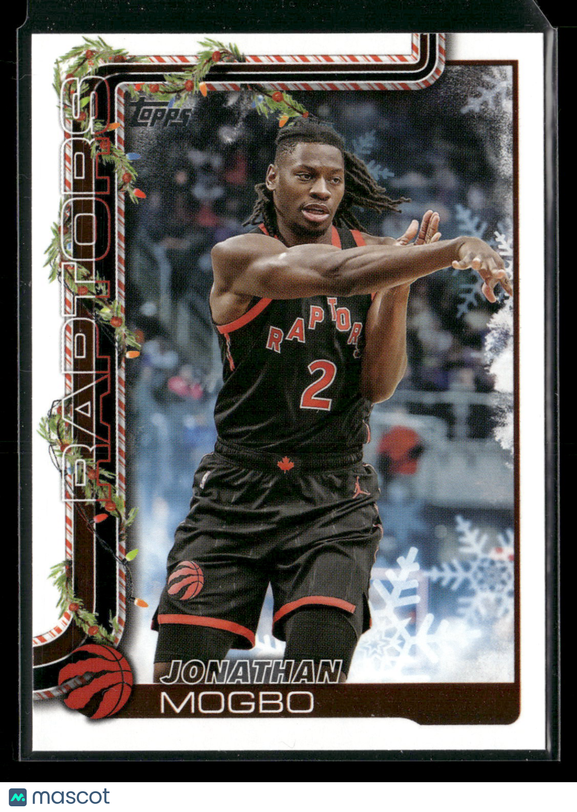 2025-26 Topps Holiday Basketball Jonathan Mogbo #H23