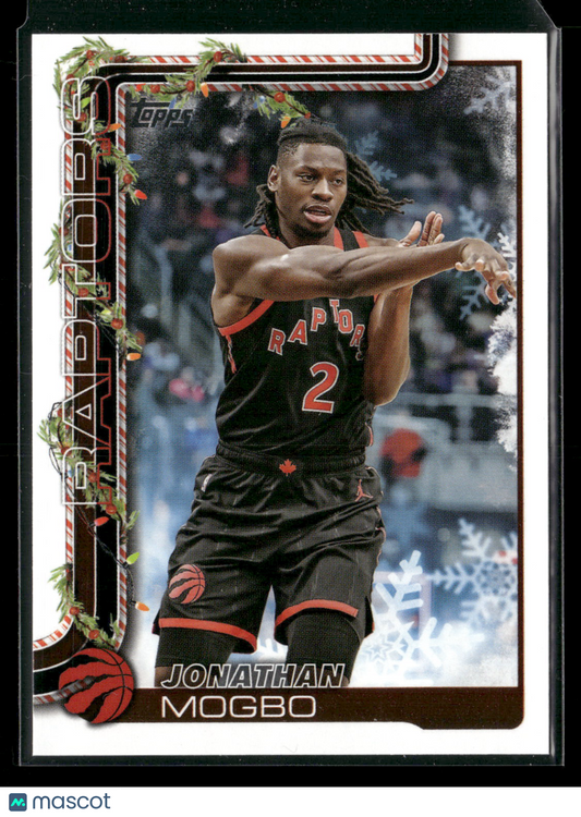 2025-26 Topps Holiday Basketball Jonathan Mogbo #H23