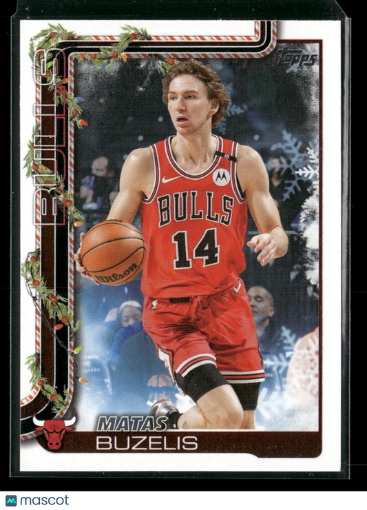 2025-26 Topps Holiday Basketball Matas Buzelis #H30