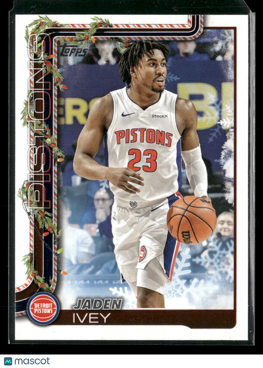 2025-26 Topps Holiday Basketball Jaden Ivey #H37