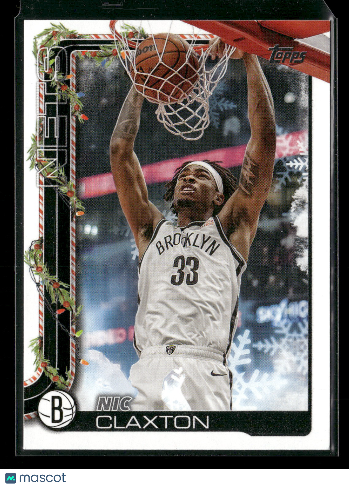 2025-26 Topps Holiday Basketball Nic Claxton #H9