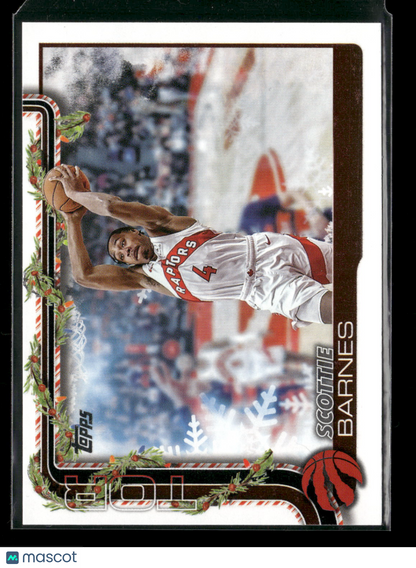 2025-26 Topps Holiday Basketball Scottie Barnes #H25