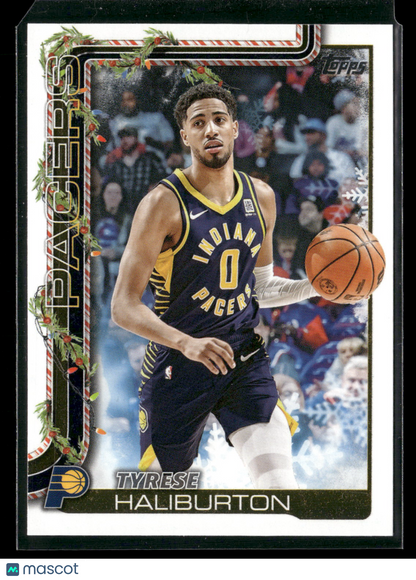 2025-26 Topps Holiday Basketball Tyrese Haliburton #H38