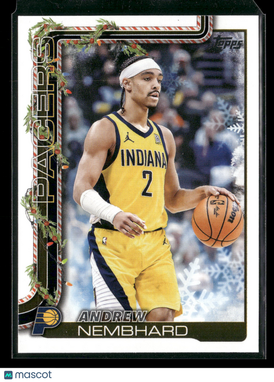 2025-26 Topps Holiday Basketball Andrew Nembhard #H42