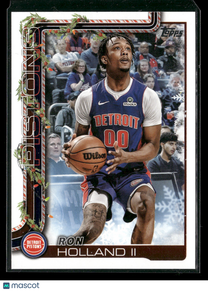 2025-26 Topps Holiday Basketball Ron Holland II #H34