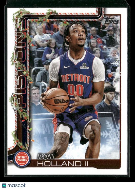 2025-26 Topps Holiday Basketball Ron Holland II #H34