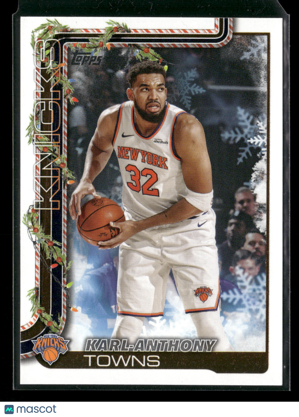 2025-26 Topps Holiday Basketball Karl-Anthony Towns #H16