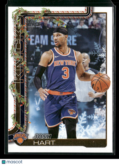 2025-26 Topps Holiday Basketball Josh Hart #H14