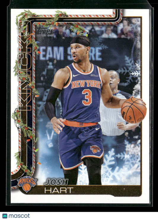 2025-26 Topps Holiday Basketball Josh Hart #H14